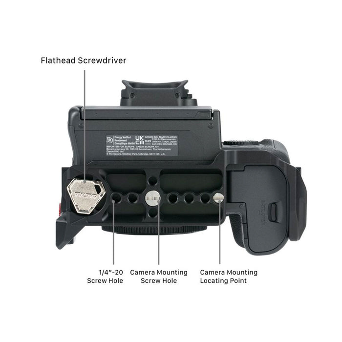 【大創業祭】Tilta TA-T32-A-B Camera Cage for Canon R5C Basic Kit - Black