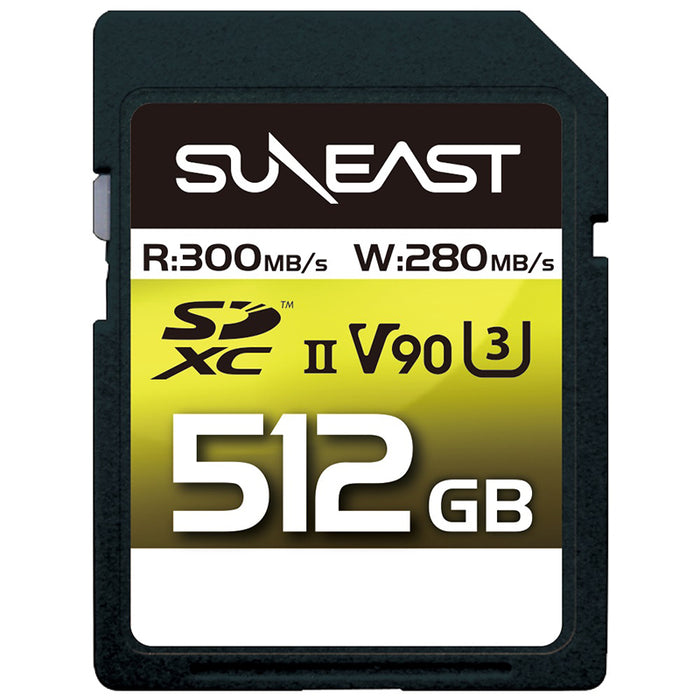 SUNEAST SE-SDU2512GA300 SUNEAST ULTIMATE PRO SDXC(512GB/U3/UHS-II/V90)