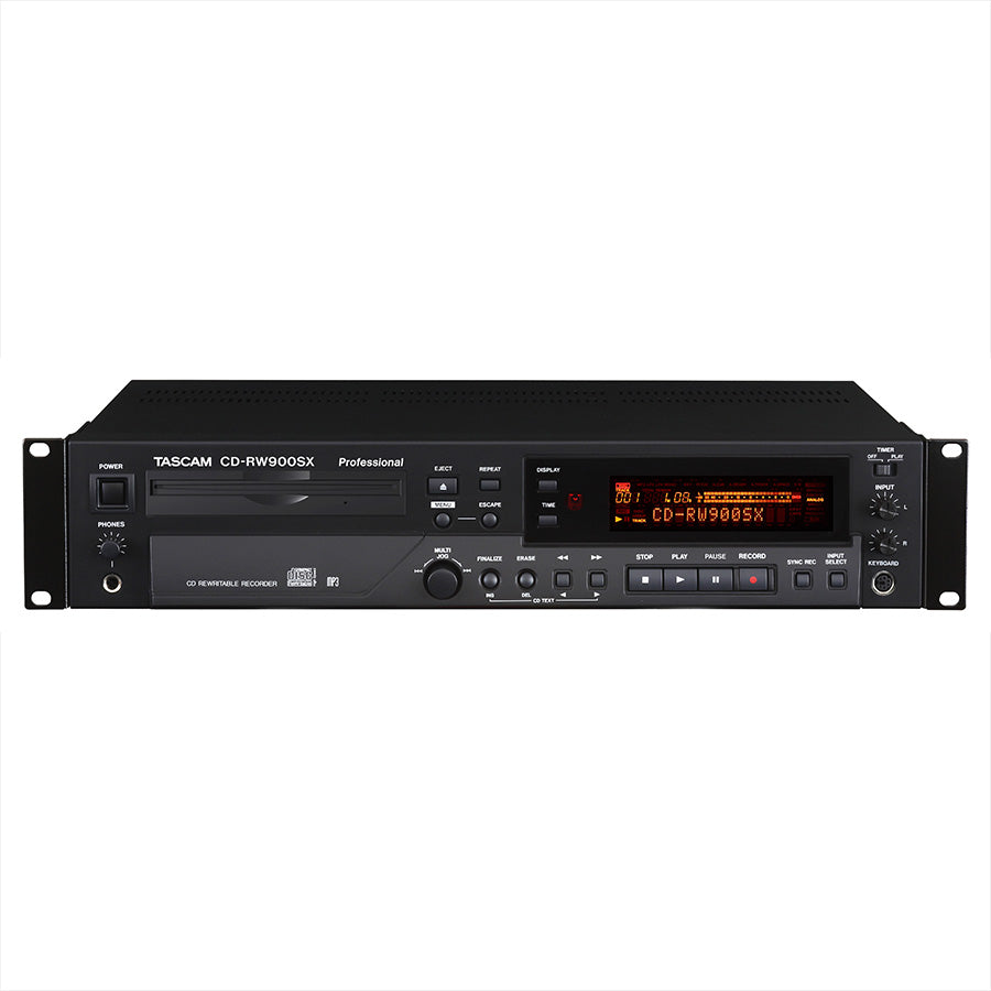 TASCAM CD-RW900SX 業務用CDレコーダー/プレーヤー - 業務用