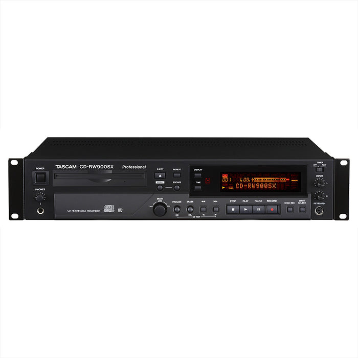 TASCAM CD-RW900SX 業務用CDレコーダー/プレーヤー - 業務用撮影・映像 