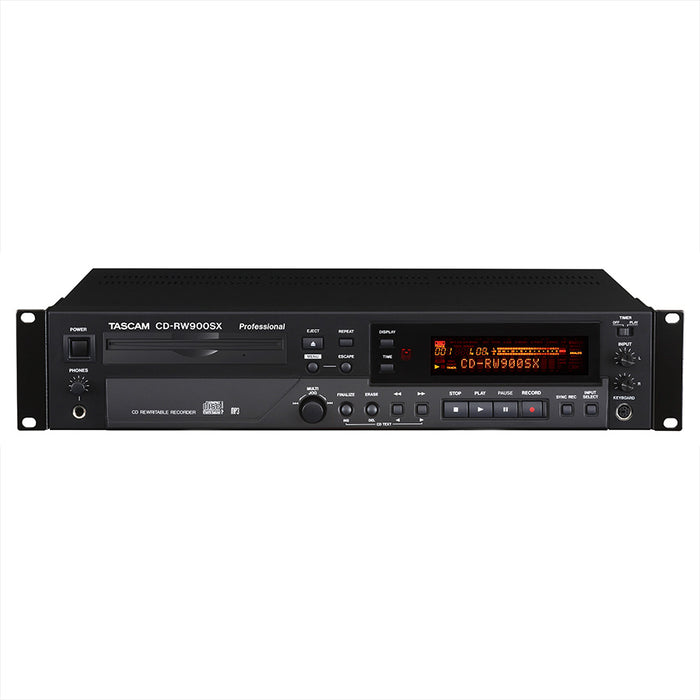 TASCAM CD-RW900SX 業務用CDレコーダー/プレーヤー