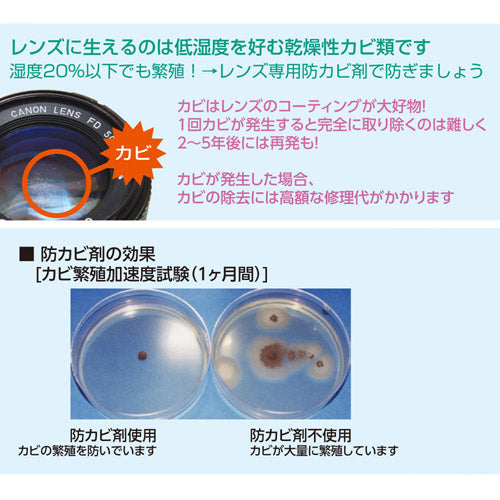 HAKUBA KMC-62 レンズ専用防カビ剤 レンズフレンズ