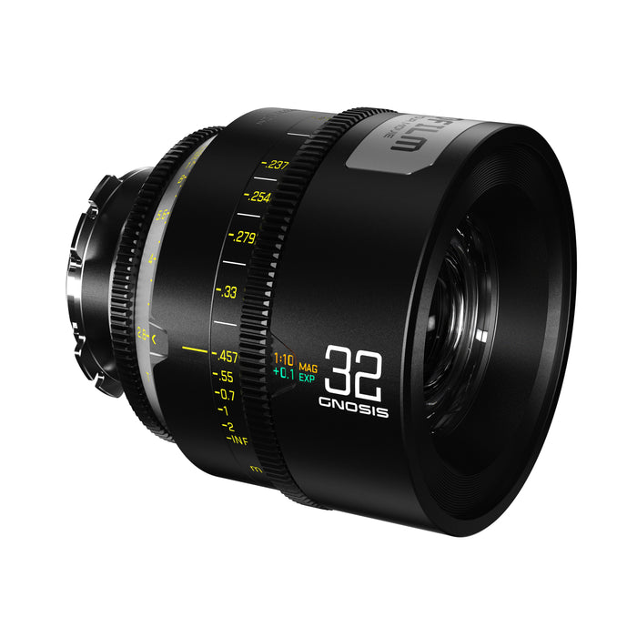 DZOFilm DZO-G3228LPLM Gnosis Macro プライムレンズ 32mm T2.8(LPL&PL&EFマウント/メートル表記/ハードケース付き)