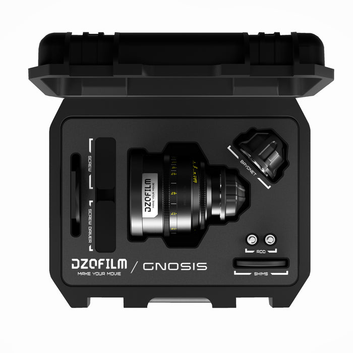 DZOFilm DZO-G6528LPLM Gnosis Macro プライムレンズ 65mm T2.8(LPL&PL&EFマウント/メートル表記/ハードケース付き)
