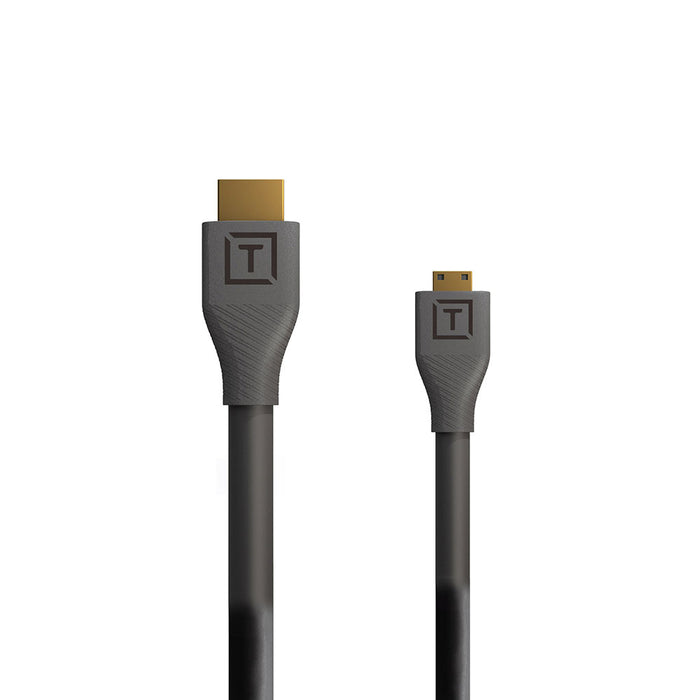TetherTools H2D1-BLK テザープロ HDMI micro to HDMI 2.0 30cm