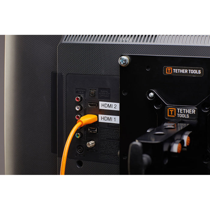 TetherTools H2A15-ORG テザープロ HDMI 2.0 to HDMI 2.0 4.6m オレンジ