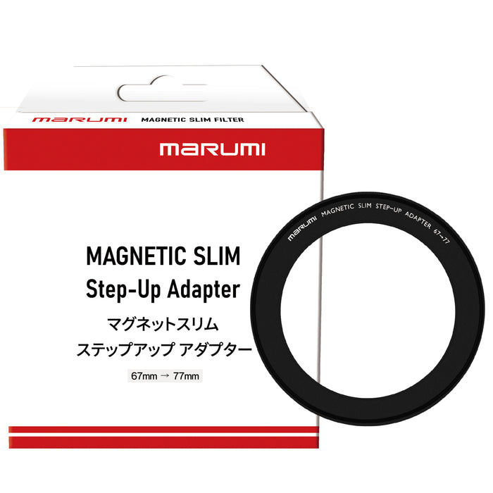 MARUMI 67-77 マグネットスリム ステップアップアダプター