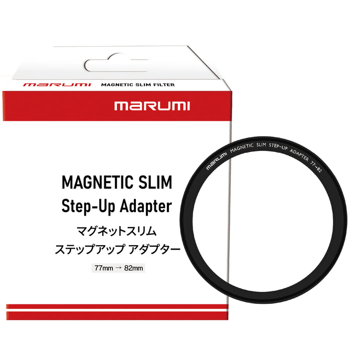 MARUMI 77-82 マグネットスリム ステップアップアダプター