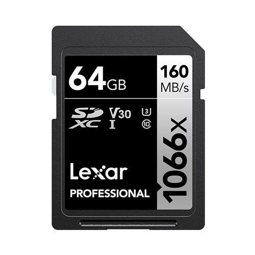 Lexar LSD1066064G-BNNNJ Lexar SDXCカード 64GB 1066x UHS-I U3 V30