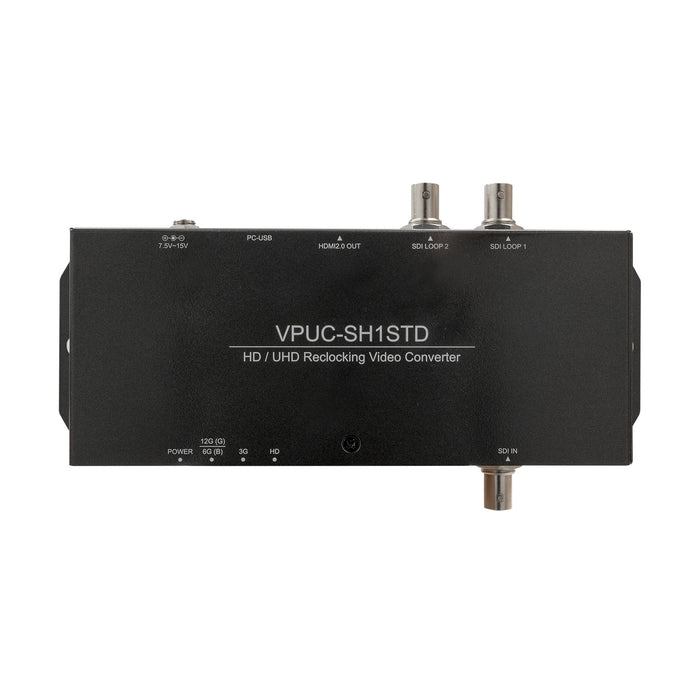 VideoPro VPUC-SH1STD 12G-SDI to HDMI 2.0コンバーター(4K60p対応スタンダードモデル)