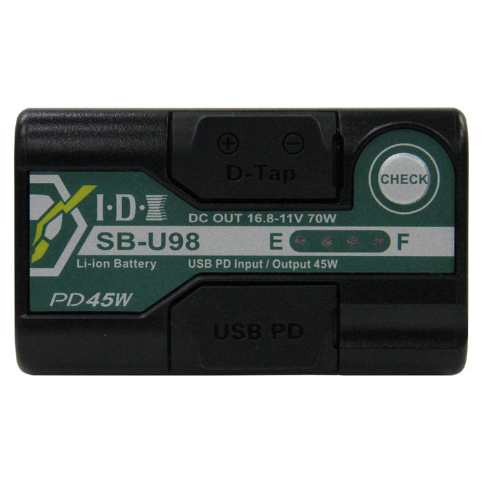 IDX SB-U98/PD Sony BP-U 14.4Vタイプリチウムイオンバッテリー