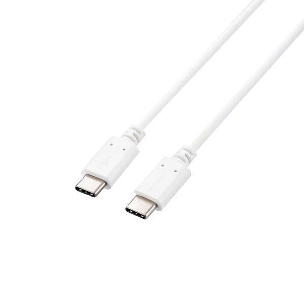 ELECOM U2C-CC5PC10NWH Type-Cケーブル USB-C to USB-C USB2.0 1m ホワイト