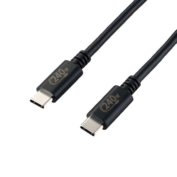 ELECOM U2C-CCPE10NBK USB Type-Cケーブル 1.0m ブラック
