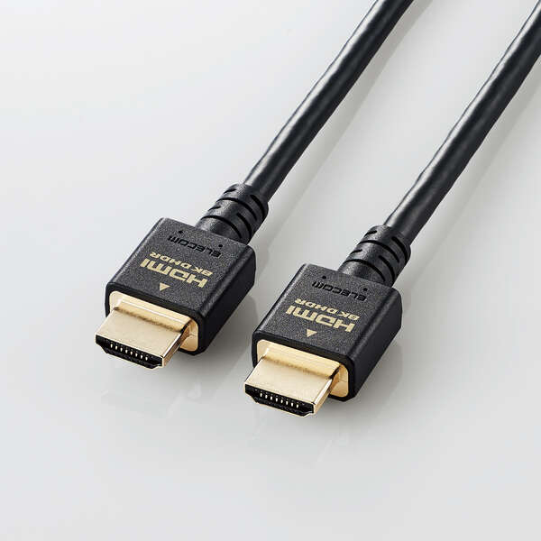 ELECOM CAC-HD21E30BK HDMI ケーブル ウルトラハイスピード 3m ブラック