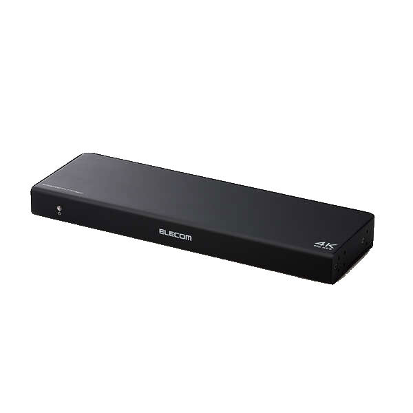 ELECOM VSP-HDP18BK HDMI分配器 1入力 8出力 ブラック
