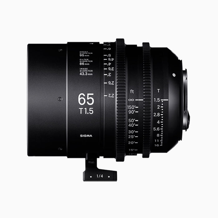 SIGMA FF High Speed Prime Line (65mm/T1.5 FF/EFマウント/フィート表記)