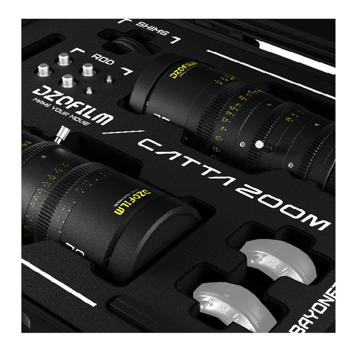 DZOFilm DZO-FFCatta2E-BLK Catta シネマズームレンズ バンドル E-マウント 35-80 & 70-135mm T2.9 ブラック