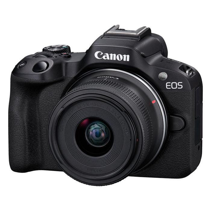 Canon EOSR50BK-1845ISSTMLK ミラーレスカメラ EOS R50 (ブラック)･RF-S18-45 IS STMレンズキット