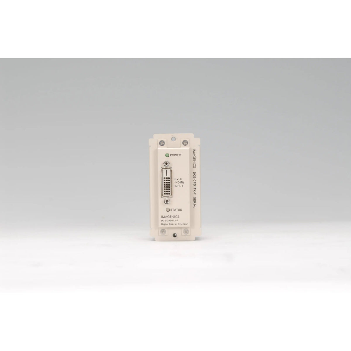 IMAGENICS DCE-CPD1TX-F DVI(HDMI)信号同軸延長器・送信器（フロア