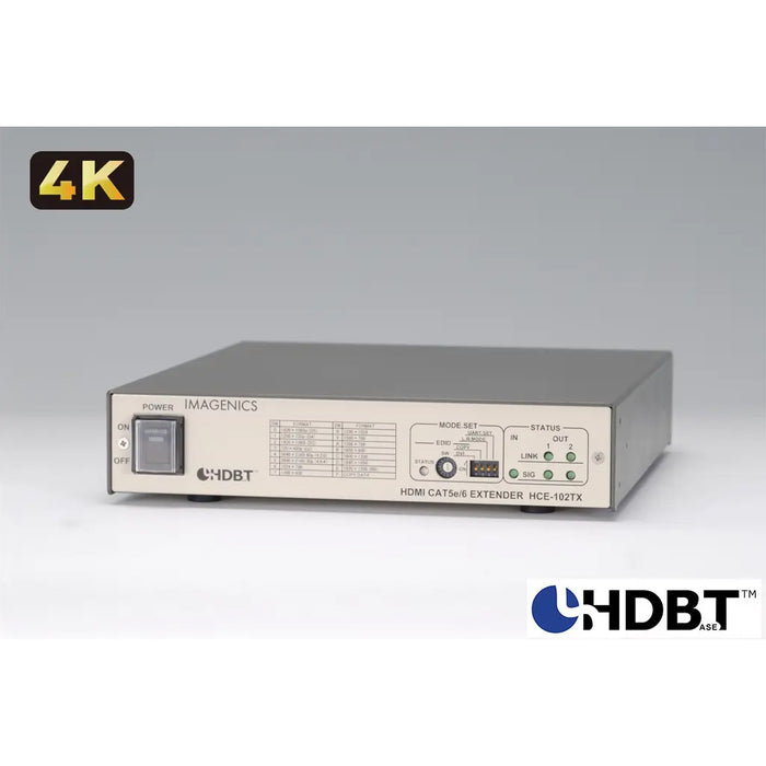 IMAGENICS HCE-102TX HDMI入力HDBaseT出力2分配送信器