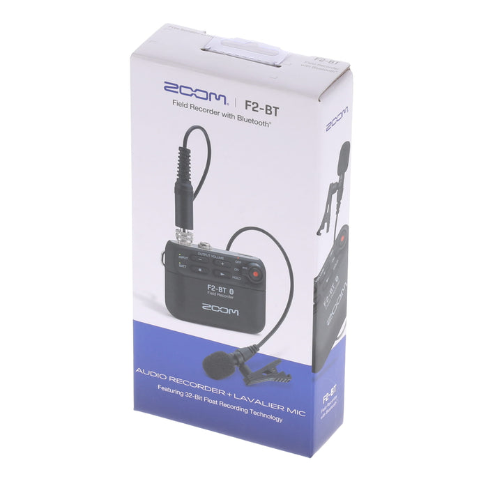 【アウトレット】ZOOM F2-BT/B フィールドレコーダー（Bluetooth対応/ブラック）