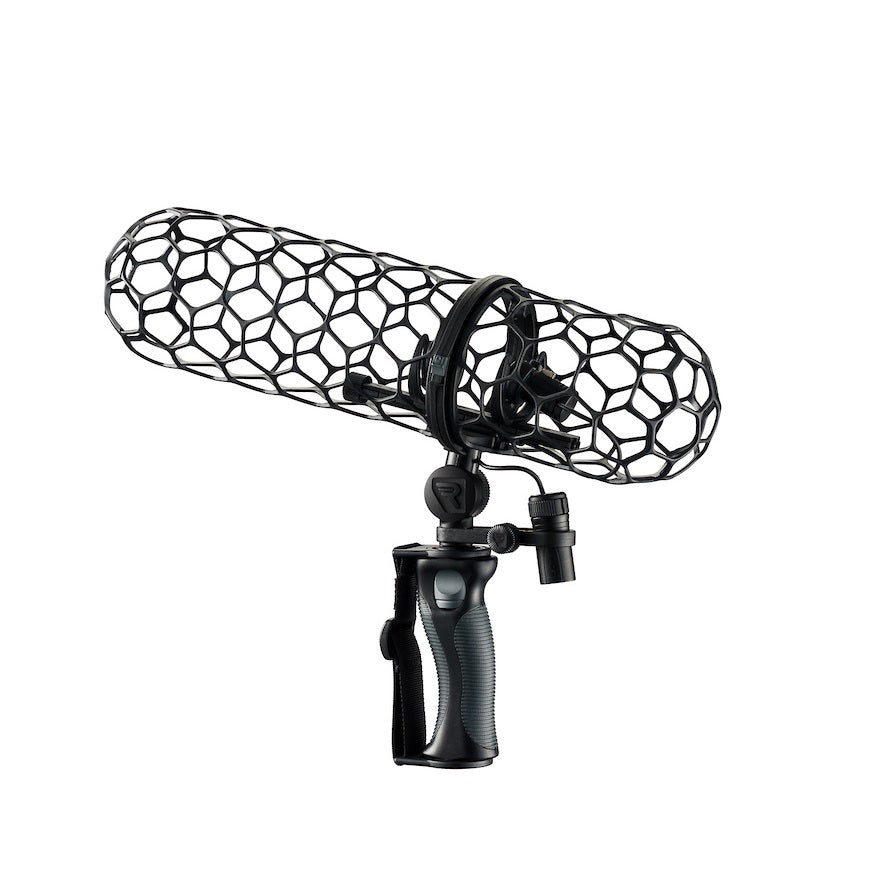 ガンマイク(audio-technica)とシールドキット(Rycote) Rycote RYC086304 ナノシールドキットNS4DB - 業務用撮影・映像・音響