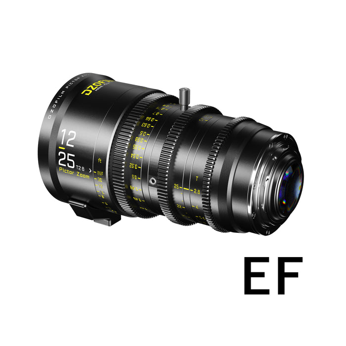 DZOFilm DZO-7220004B Pictor PL/EFマウント 12-25mm T2.8 ブラック