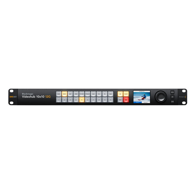 Blackmagic Videohub 10x10 12G - 業務用撮影・映像・音響