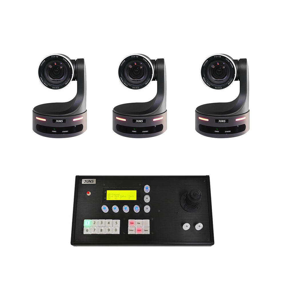 JUNS JLC-CAM-86PT/M3S 【LiveCAM86T-HDマルチカムパック】カメラ3台+