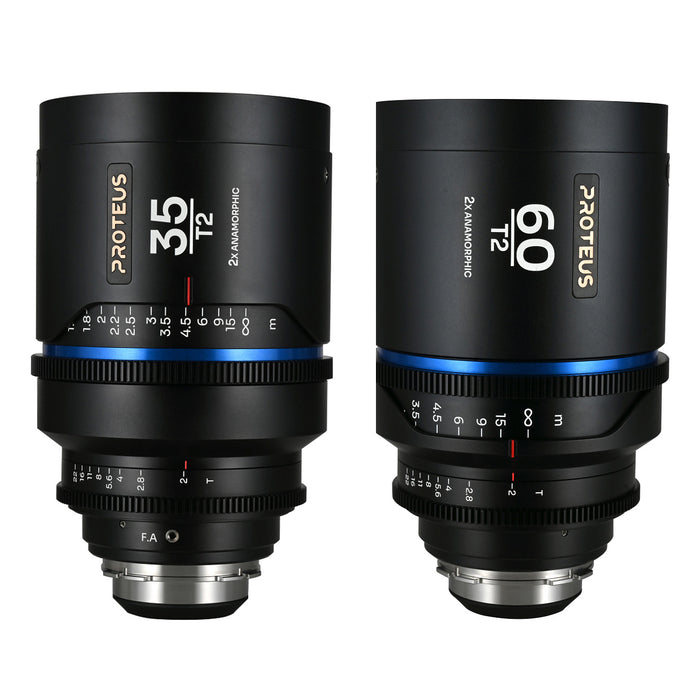LAOWA LAO0445 Proteus 2X Anamorphic 2Lens Bundle(35mm/60mm) Blue(Feet)