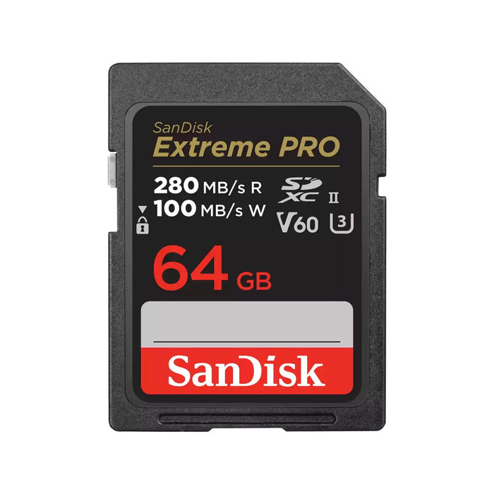 SanDisk SDSDXEP-064G-JNJIP Extreme PRO UHS-II V60 64GB