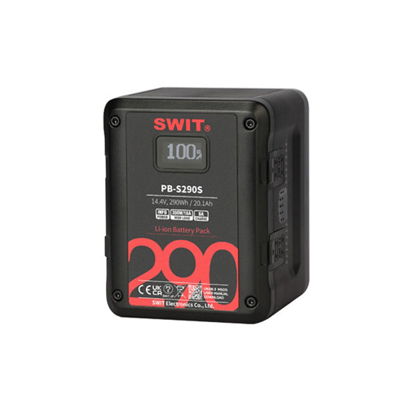 【価格お問い合わせください】SWIT PB-S290S マルチソケットデジタルVマウントバッテリー