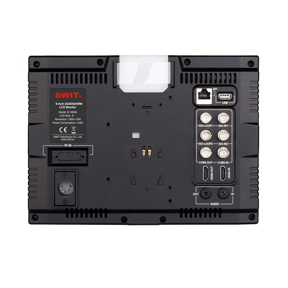 SWIT S-1093HS Proパック 9インチ液晶HDモニター Proパック