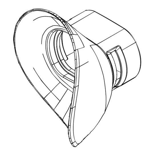 アイさま専用 SONY X-2597-449-1 EYE CUP (LARGE) ASSY - 業務用撮影・映像・音響