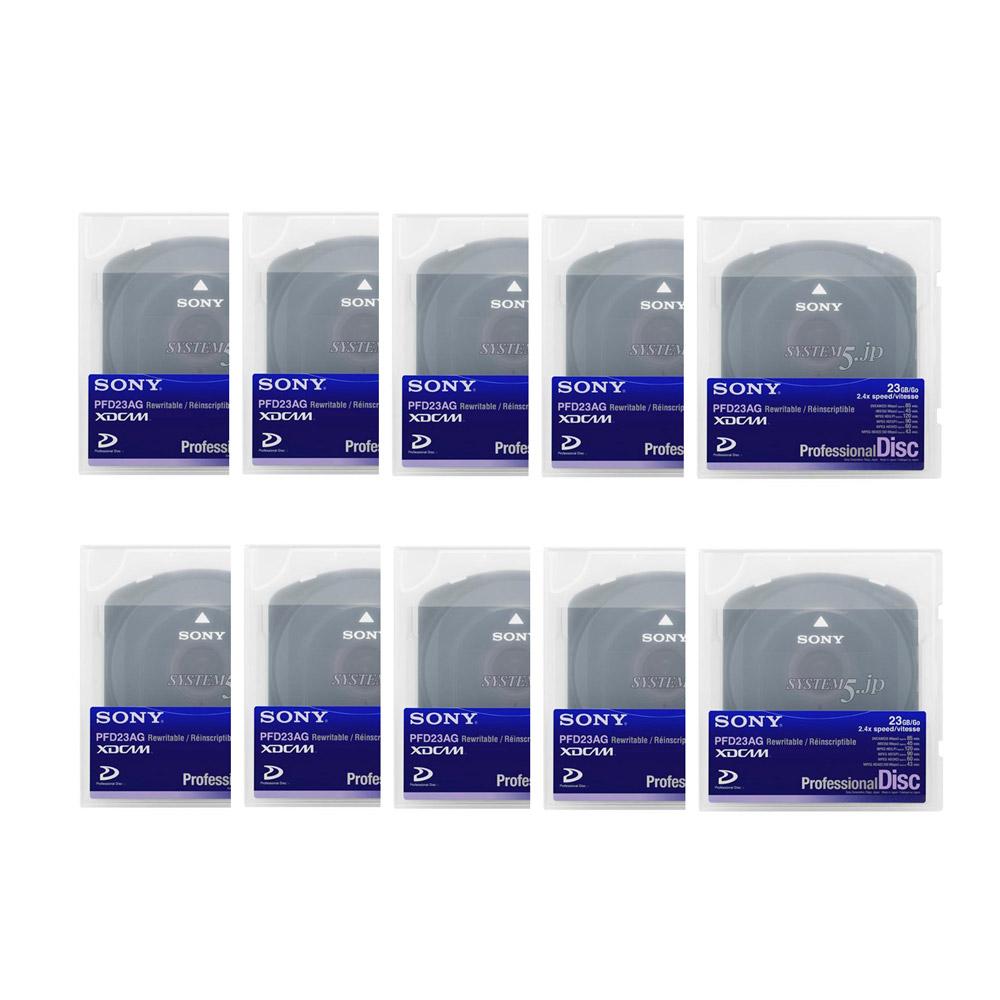 SONY PFD23AG(10枚) XDCAM記録用 Professional Disc(23GB/1層