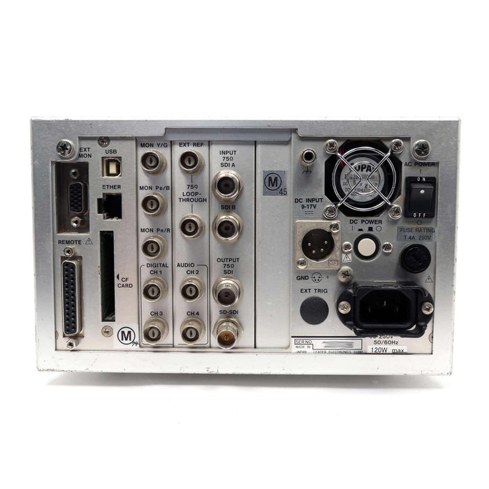 【中古品】Leader LV5700 マルチSDIモニター(ジャンク品)