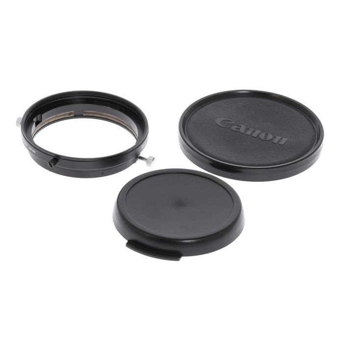 【中古品】Canon W80-IIIB ＋ ACC-98II ワイドコンバーター(アダプターリング付属)