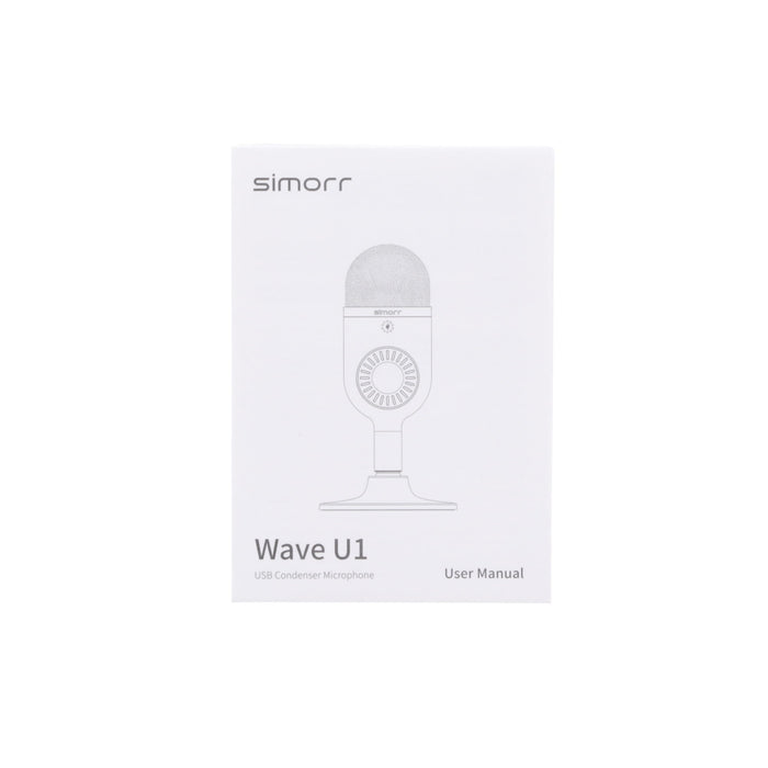 【大創業祭】【中古品】SmallRig 3491 simorr Wave U1 USBコンデンサーマイク(ブラック)