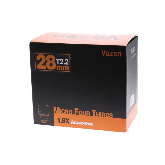 【中古品】VAZEN VZ2818ANA Vazen 28mm T2.2 1.8X Anamorphic Lens/M43マウント
