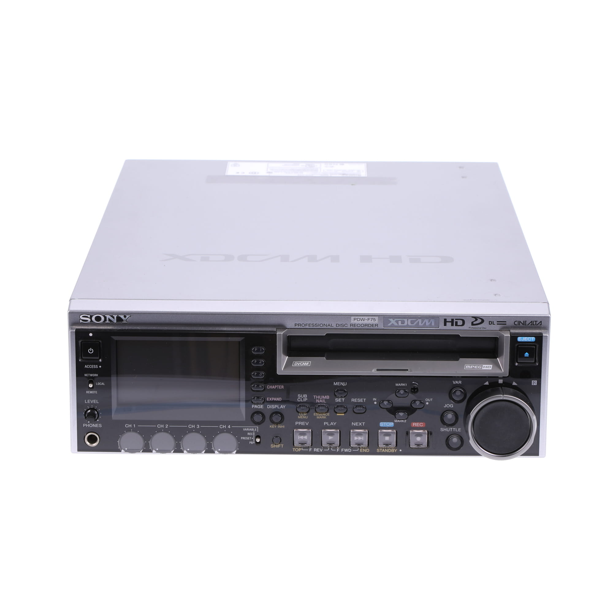 【中古品】SONY PDW-F75 XDCAMHDレコーダー