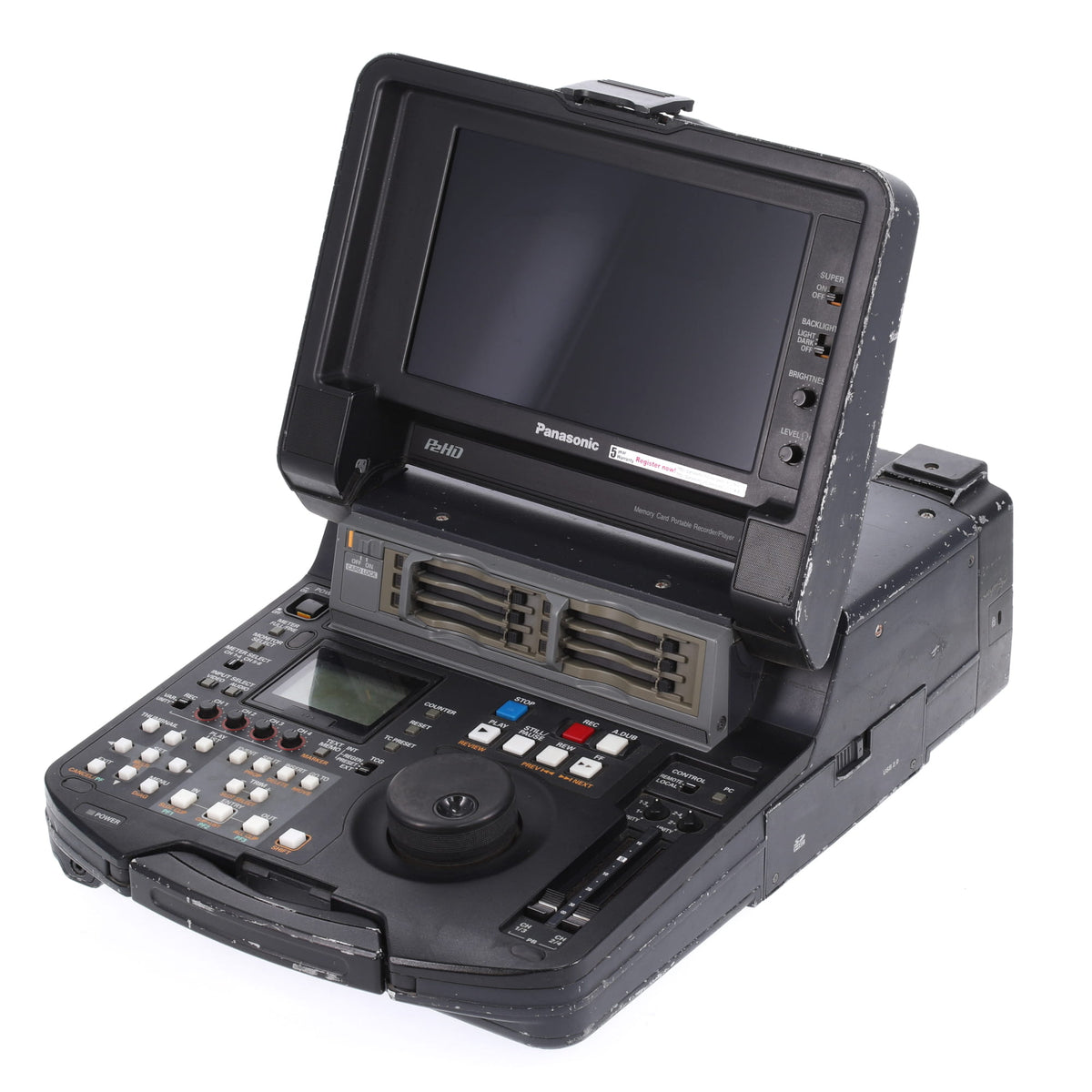 Panasonic AJ-HPM110 美品 中古品】Panasonic AJ-HPM110 P2モバイルレコーダー - 業務用撮影