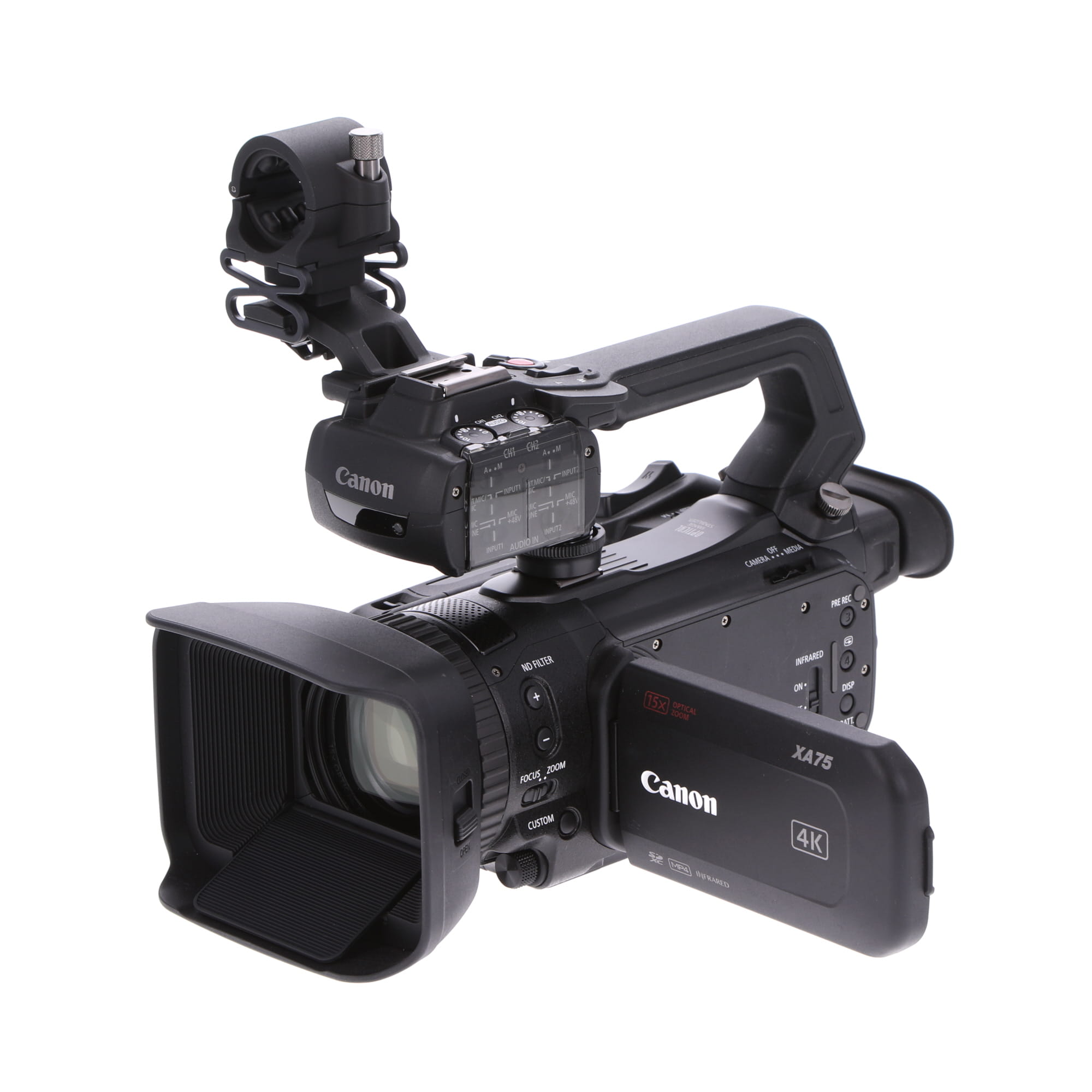 マーケティング キヤノン 4Kビデオカメラ XA75 JP