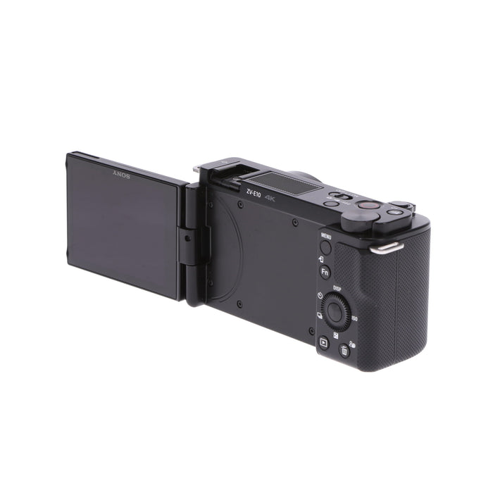 【中古品】SONY ZV-E10 B デジタル一眼カメラ VLOGCAM(ボディのみ/ブラック)